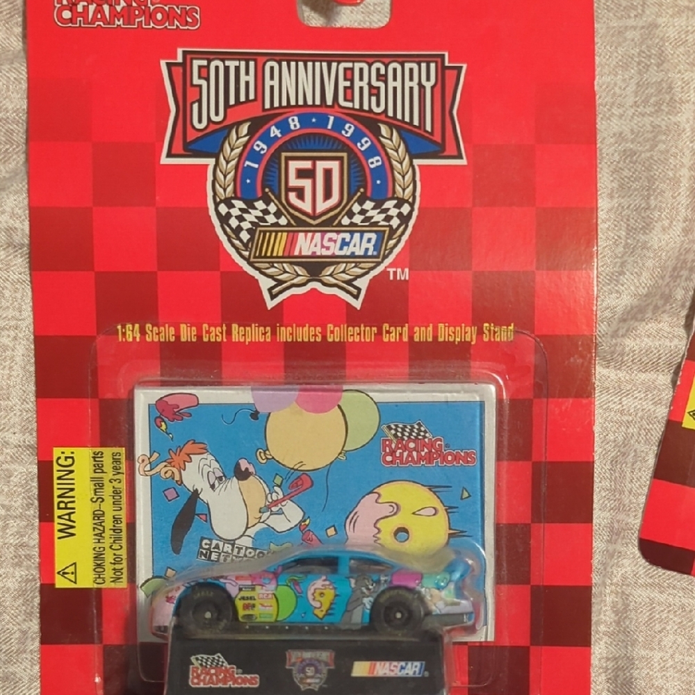 NASCAR 50th Anniversary Die-Cast Car with Collector Card